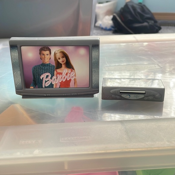Barbie Toys Barbie Tv And Dvd Player Poshmark